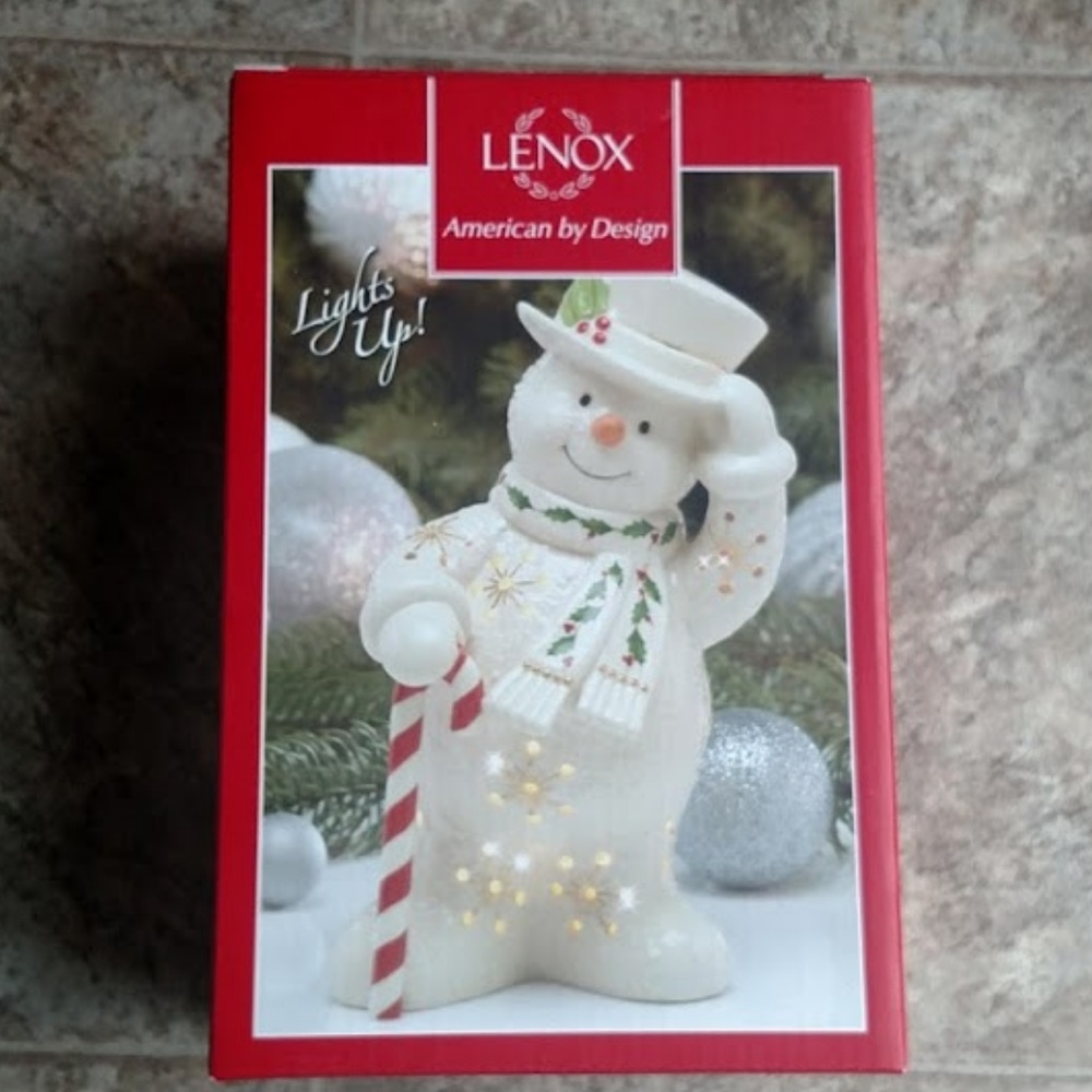 Lenox American by Design Happy Holly Days Snowman